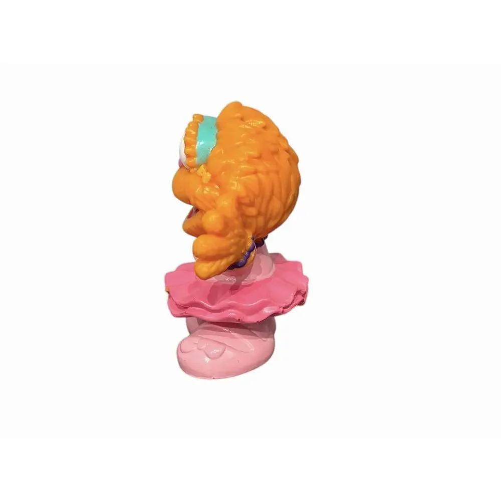 Sesame Street Workshop Zoe PVC Figure 2010 Hasbro Cake Topper 3” Chunky